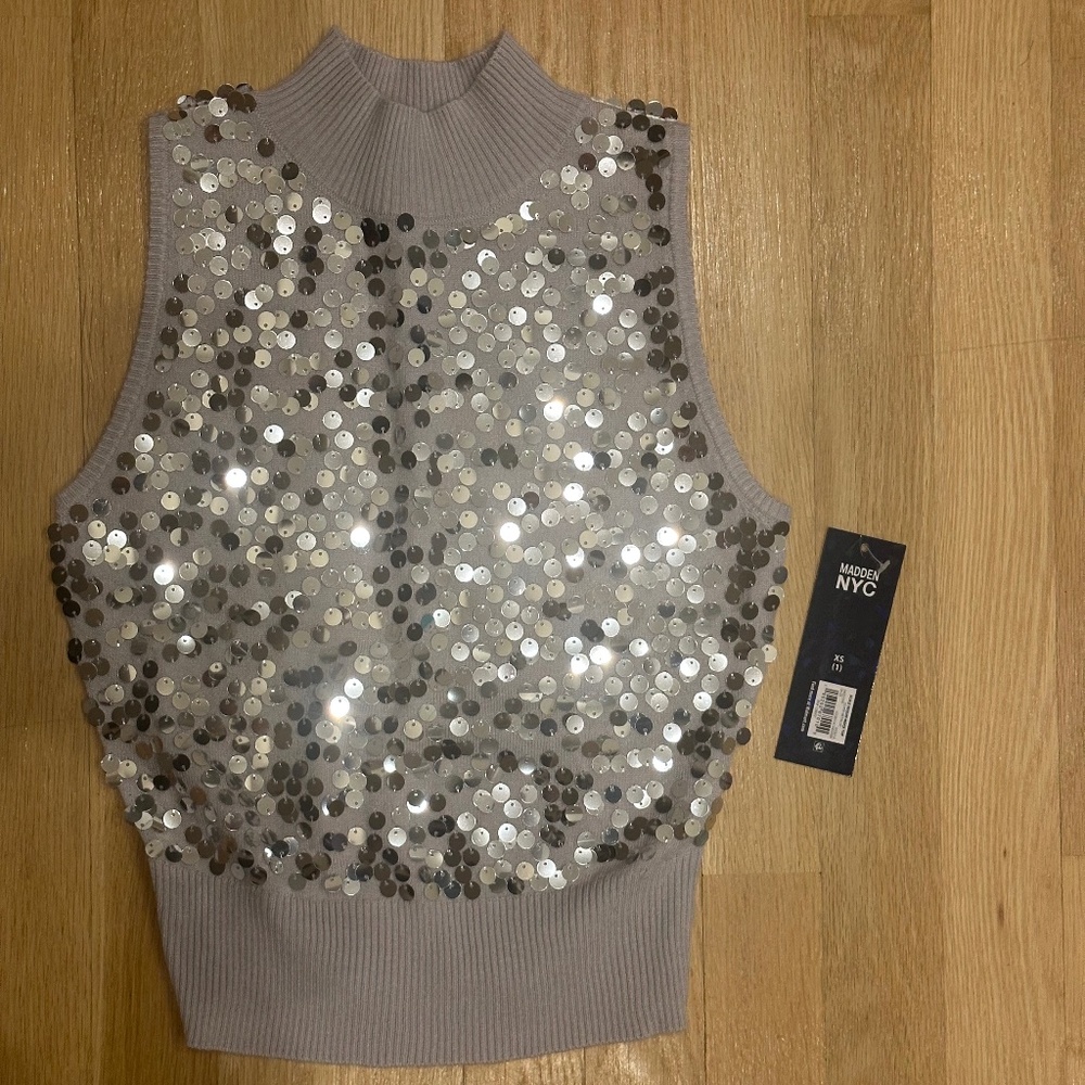 Sequin top